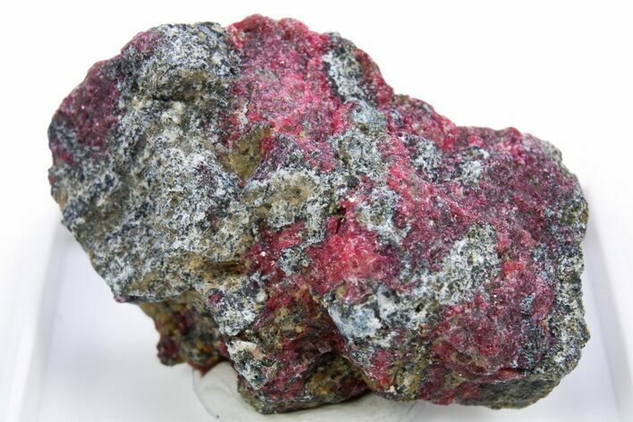 Rare, Vibrant Red Gillespite Specimen - Canada #305458